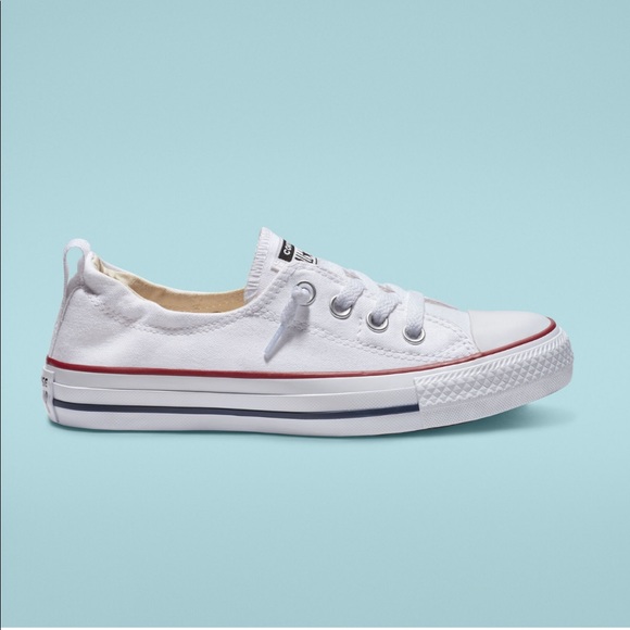 converse all star shoreline slip white